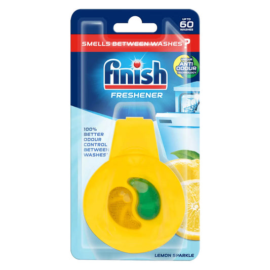 Finish Dishwasher Freshener Odour Control Upto 60 Washes Lemon Sparkle