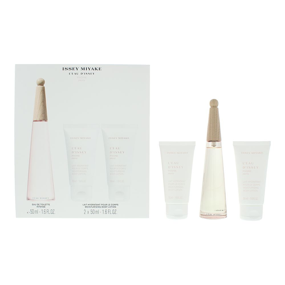 Issey Miyake L'eau D'issey Pivoine 3 Piece Gift Set