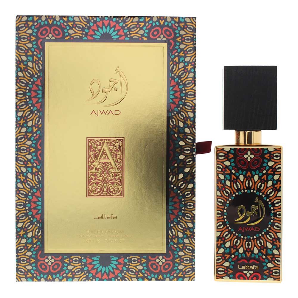 Lattafa Ajwad Eau de Parfum 60ml Unisex Fragrance Spray