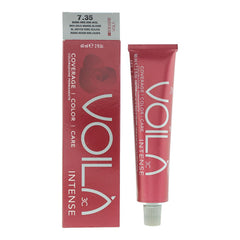 Intercosmo Voila� 3C Intense 7.35 Medium Golden Mahogany Blonde Hair Colour 60ml