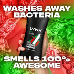 Lynx Africa Body Wash 225ml – Mandarin & Sandalwood Shower Gel