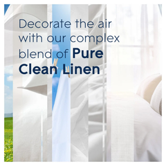 Glade Sense & Spray Room Fragrance with Motion Sensor Holder & 1 Refill Pure Clean Linen 18ml