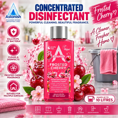 Astonish Frosted Cherry Concentrated Disinfectant 300ml – Makes Up to 6L