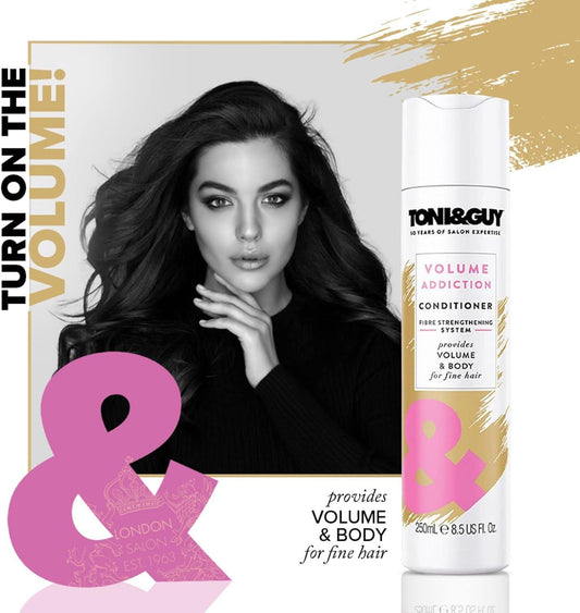Toni&Guy Volume Addiction Hair Volumising Condition Volume Body Fine Hair 250ml