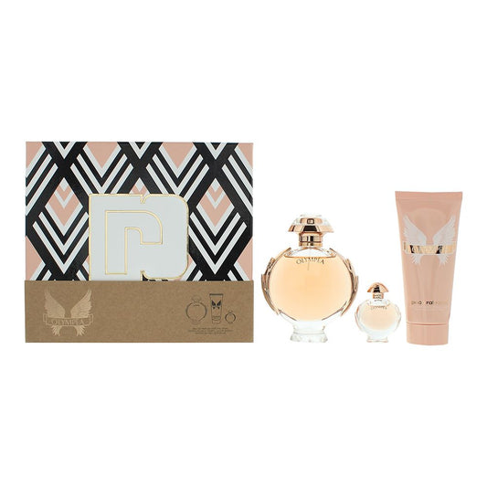 Paco Rabanne Olympea 3 Piece Gift Set