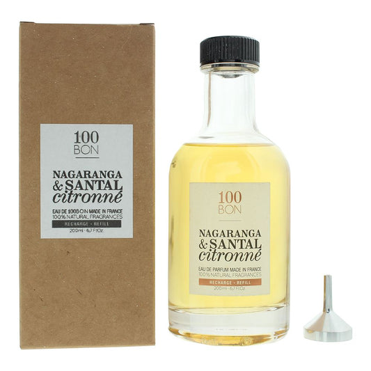 100 Bon Nagaranga & Santal Citronne Refill EDP 200ml Unisex Fragrance Spray