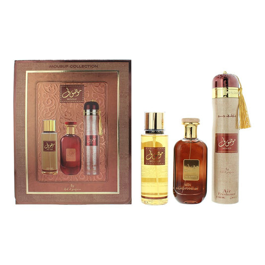 Ard Al Zaafaran Mousuf 3 Piece Gift Set