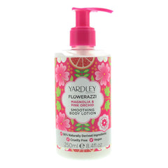 Yardley Flowerazzi Magnolia Pink Orchid Body Lotion 250ml Women