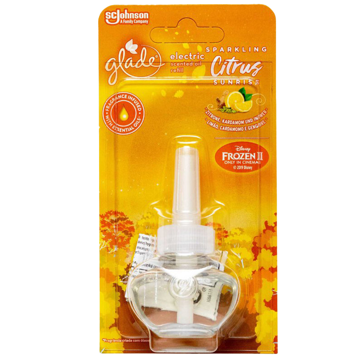 Glade Electric Plugin Sparkling Citrus Sunrise Scented Fragrance Refill 20ml
