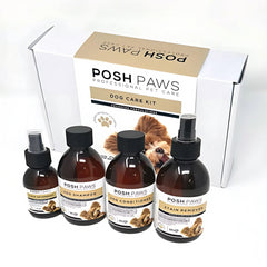 Posh Paws Professional Pet Dog Care Kit 5Pcs Shampoo Conditioner
