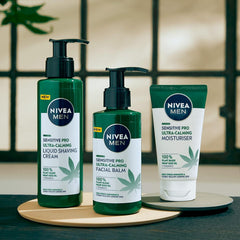 Nivea Men Sensitive Pro Ultra Calming Moisturising Cream 75ml Face Care Moisturiser Enriched with Hemp Seed Oil and Vitamin E
