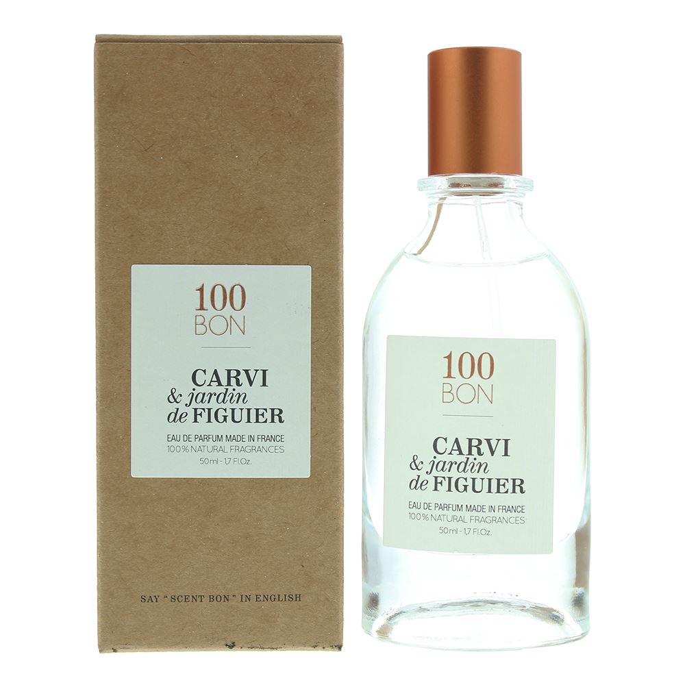 100 Bon Carvi & Jardin De Figuier Eau de Parfum 50ml Unisex Fragrance Spray