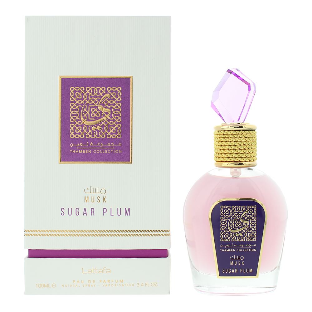 Lattafa Sugar Plum Musk Eau de Parfum 100ml Spray Unisex Fragrance