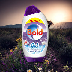 Bold Washing Liquid Gel Laundry Detergent Lavender & Camomile 35 Washes 1225ml