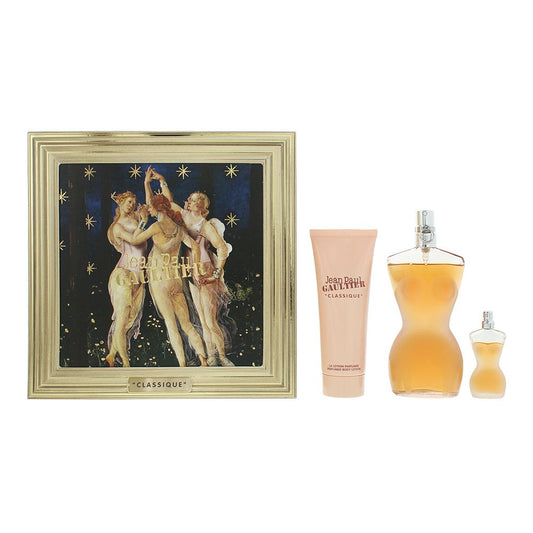 Jean Paul Gaultier Classique 3 Piece Gift Set