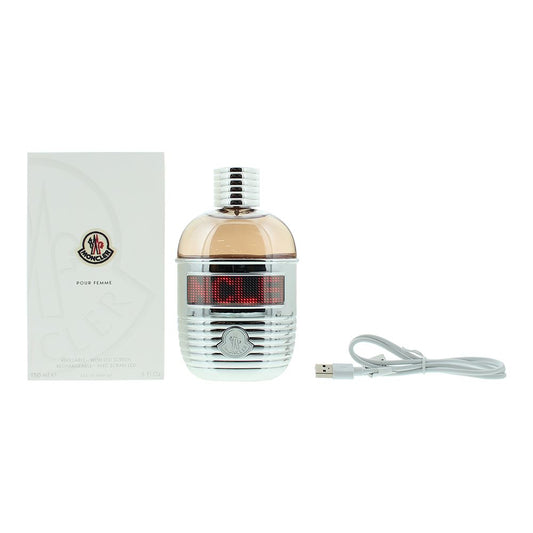 Moncler Pour Femme Refilable With Led Screen EDP 150ml Womens Fragrance Spray