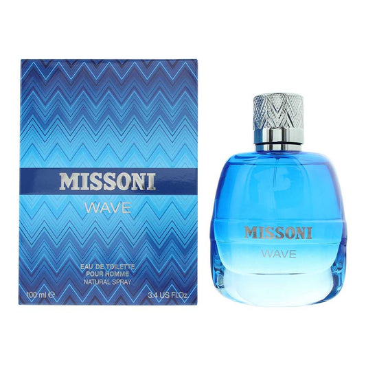 Missoni Wave Eau de Toilette 100ml Mens Fragrance Spray