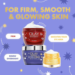 Olay Glow Up Kit 3Pk For Firm Smooth Glowing Skin Day Night Cream