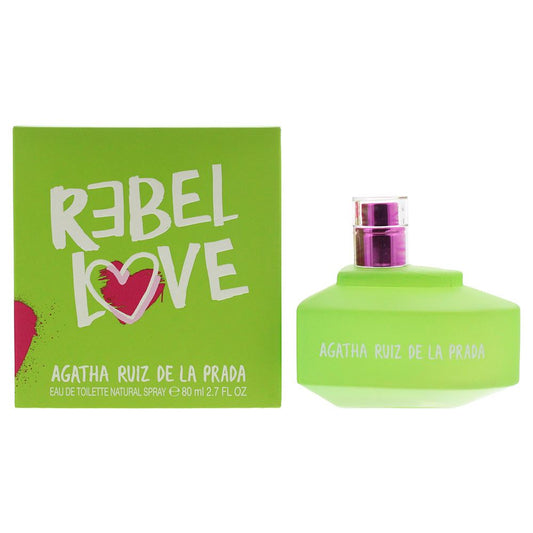 Agatha Ruiz De La Prada Rebel Love Eau de Toilette 80ml Women Spray