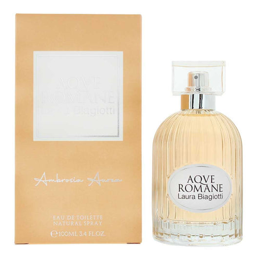 Laura Biagiotti Aqve Romane Ambrosia Aurea Eau de Toilette 100ml Womens Spray