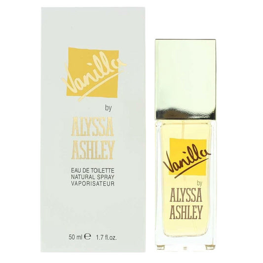 Alyssa Ashley Vanilla Eau de Toilette 50ml Spray Womens Fragrance