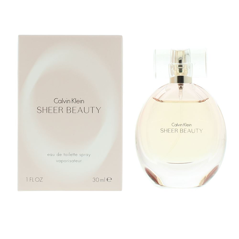 Calvin Klein Sheer Beauty Eau de Toilette 30ml Womens Fragrance Spray