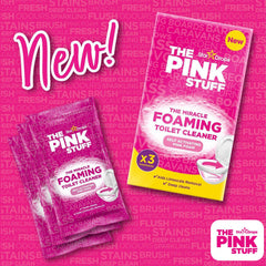 The Pink Stuff Miracle Foaming Toilet Bowl Cleaner Limescale Tough Stain Remover