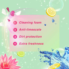 Airpure Fresh Stripes Toilet Gel Fragrance Fresh Flowers 45ml