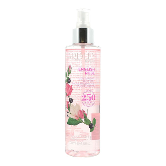 Yardley English Rose Moisturising Body Mist for Womens 200ml