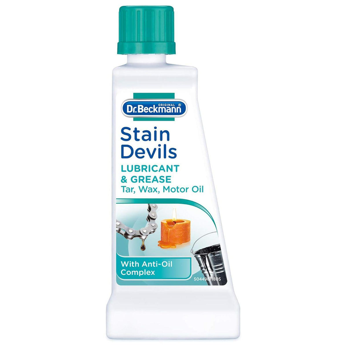 Dr Beckmann Lubricant & Grease Stain Devils Remover Cloth Dirt Cleaner 50ml