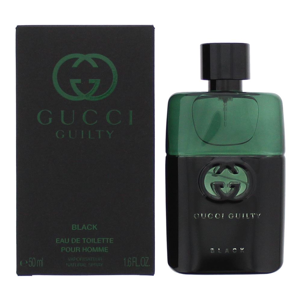 Gucci Guilty Black Pour Homme Eau de Toilette 50ml Mens Fragrance Spray