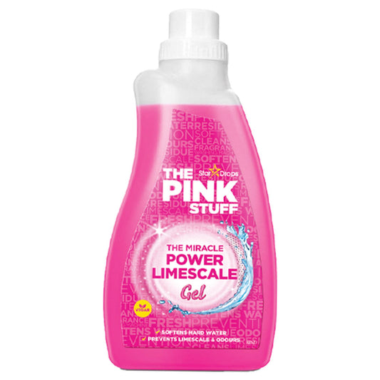The Pink Stuff Removes Power Limescale Cleaning Washing Machines Vegan Gel 1L