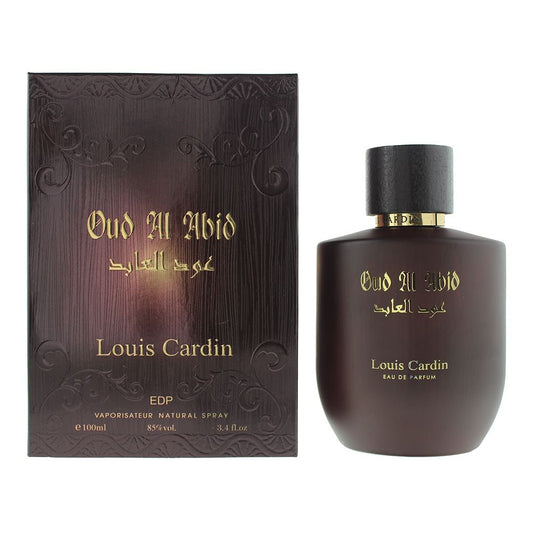 Louis Cardin Oud Al Abid Eau de Parfum 100ml Mens Fragrance Spray