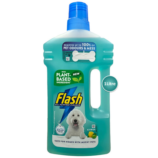 Flash All Purpose Liquid Cleaner Multi Surface Floor Dirt Remover Citrus 1L
