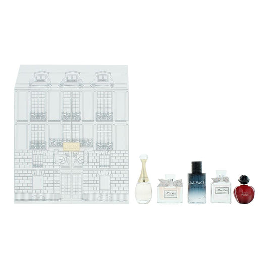 Dior 5 Piece Mini Gift Set For Unisex