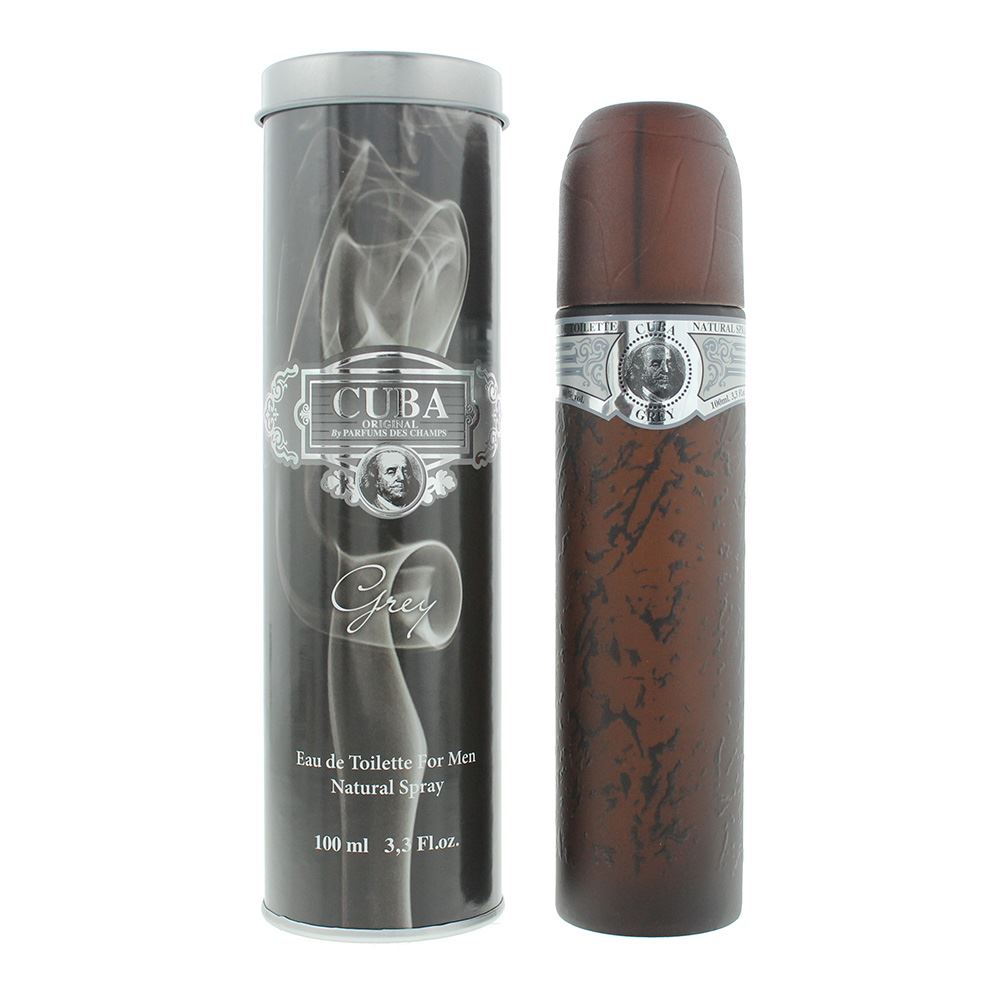 Cuba Grey Eau de Toilette 100ml Mens Fragrance Spray