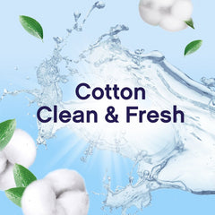 Lenor Cotton Clean Fabric Conditioner Long Lasting Freshness Odour Defence 1.42L