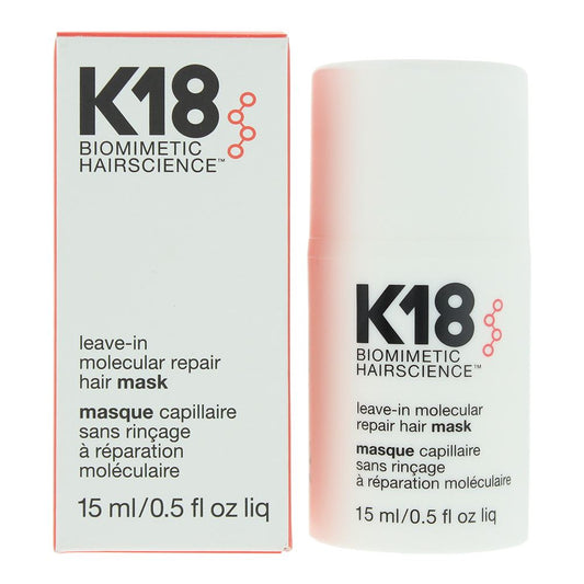 K18 Biomimetic Hairscience Leave In Molecular Repair Hair Mask 15ml