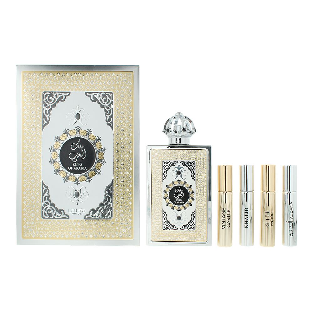 Lattafa Pride King Of Arabia 5 Piece Gift Set