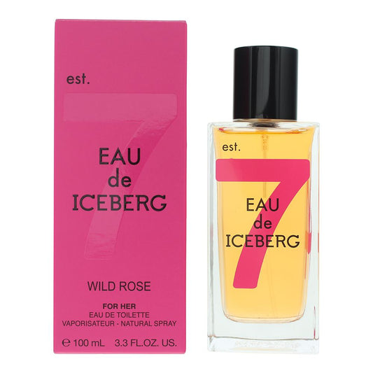 Iceberg Eau De Iceberg Wild Rose Eau de Toilette 100ml Womens Fragrance Spray