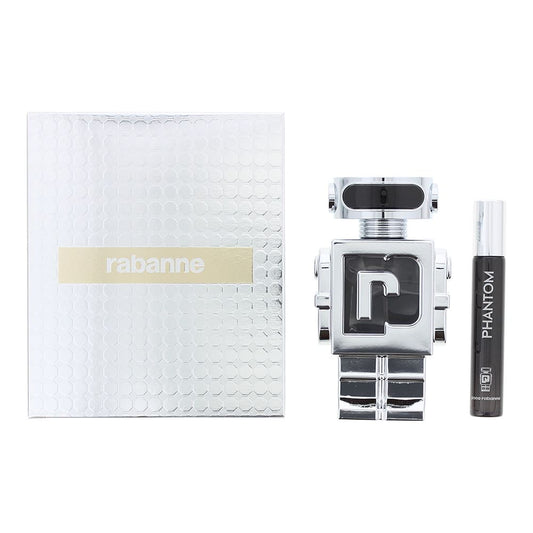 Paco Rabanne Phantom 2 Piece Gift Set: EDT 100ml - Eau de Toilette 20ml