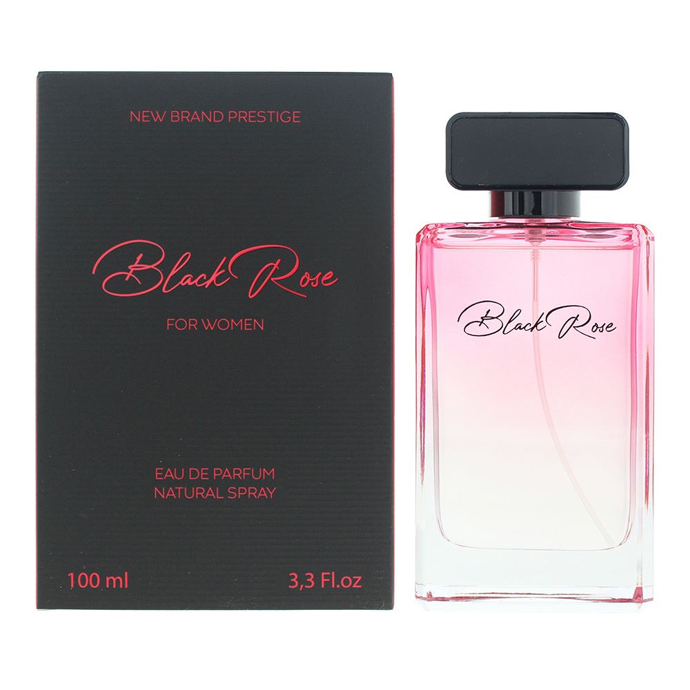 New Brand Prestige Black Rose For Women Eau de Parfum 100ml Fragrance Spray