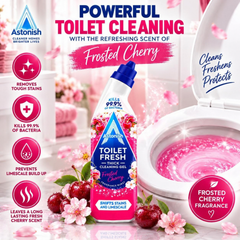 Astonish Toilet Fresh Thick Cleaning Gel Frosted Cherry 750ml