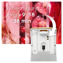 Glade Sense & Spray Room Fragrance with Motion Sensor Holder & 1 Refill Floral Cherries 18ml - Limited Edition
