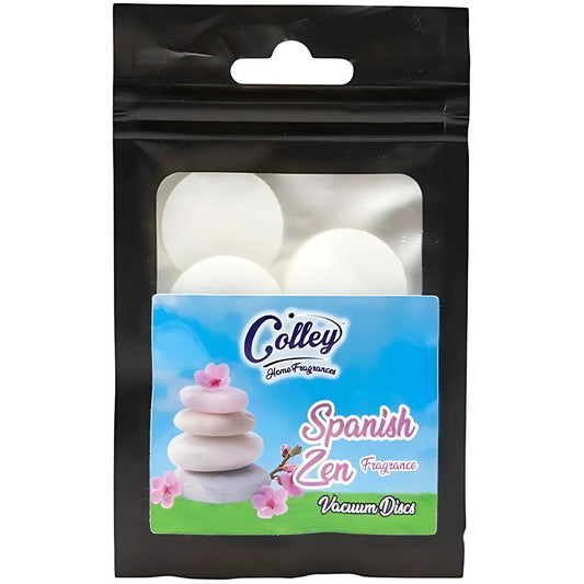 Colley Home Fragrances Spanish Zen Fragrance Vacuum Discs (4 Pack / 34g)