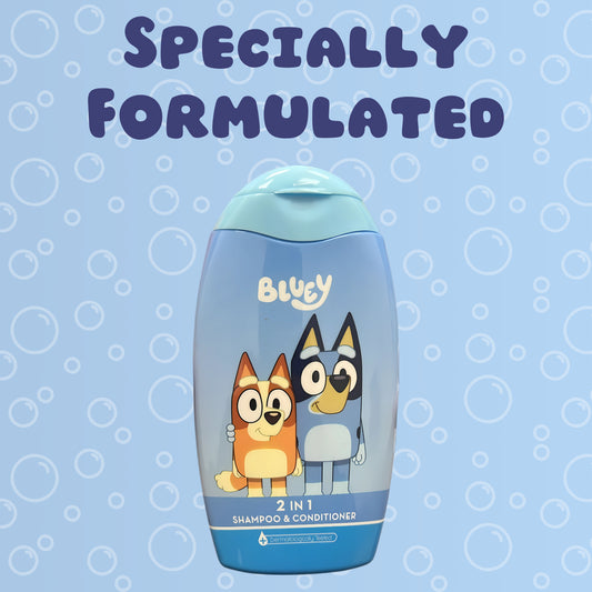 Bluey Hair Shampoo & Conditioner For Kids 300ml