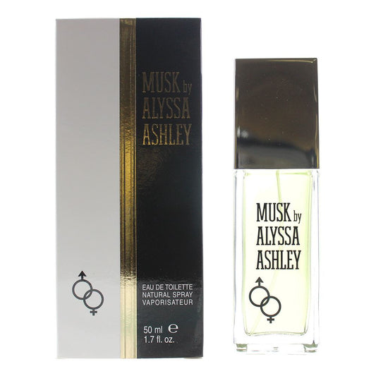Alyssa Ashley Musk Eau de Toilette 50ml Womens Fragrance Spray