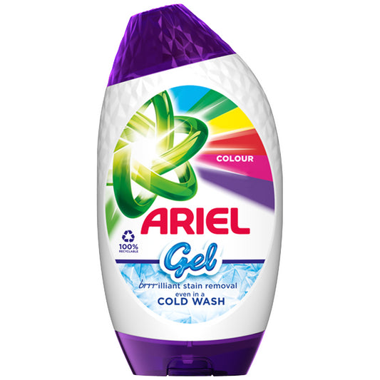 Ariel Colour Laundry Detergent Washing Liquid Gel Stain Remover 24 Washes