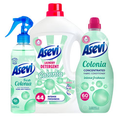 Asevi Spanish Cleaning Products Bundle Colonia Fabric Conditioner Laundry Detergent