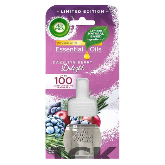 Air Wick Plug In Refills Scented Oil Air Freshener Dazzling Berry Delight 19ml